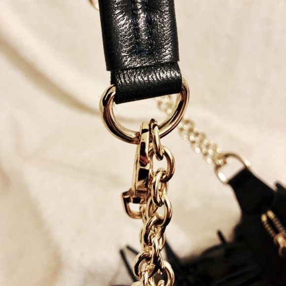 Midnight Blue Fringe Shoulder/Crossbody Bag - Picture 7 of 8